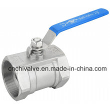 Ss304 Stainless Steel Thread End 1PC Ball Valve